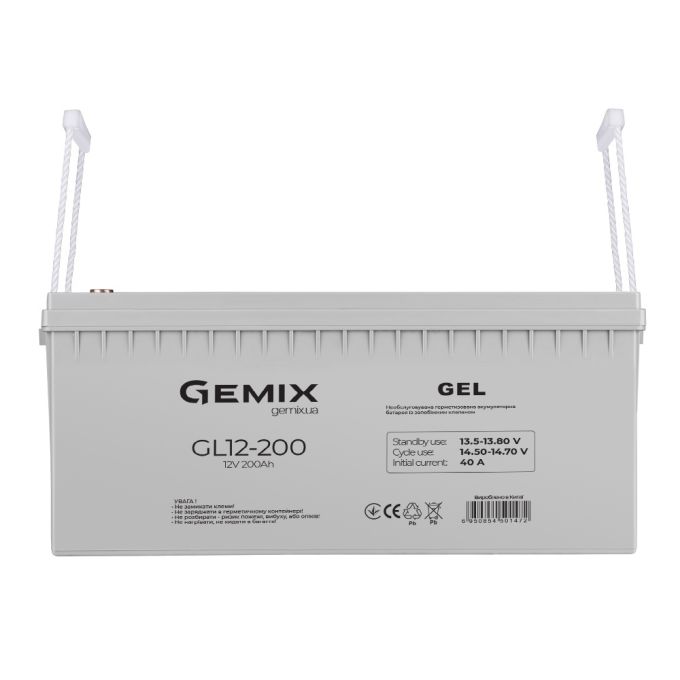Батарея к ИБП Gemix GEL 200Ah-12V Батарея к ИБП Gemix GEL 200Ah-12V