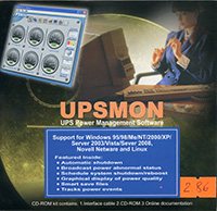 программное обеспечение UPSMON Plus из комплекта ИБП PCM IMD-1200AP