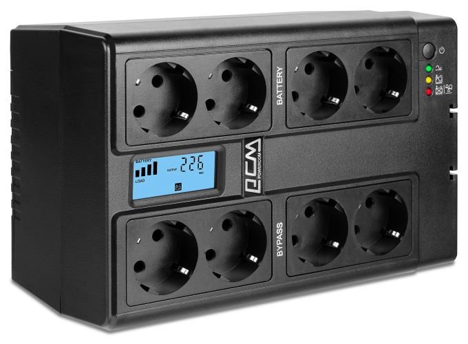 ДБЖ Powercom CUB-1000N LCD ДБЖ Powercom CUB-1000N LCD