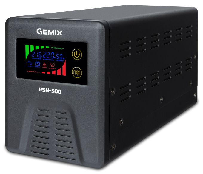 ДБЖ Gemix для котла із чистою синусоїдою (psn-500) ДБЖ Gemix для котла із чистою синусоїдою (psn-500)