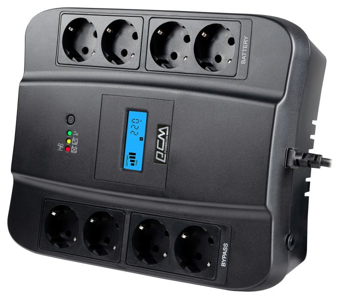 ДБЖ Powercom SPD-550U LCD ДБЖ Powercom SPD-550U LCD