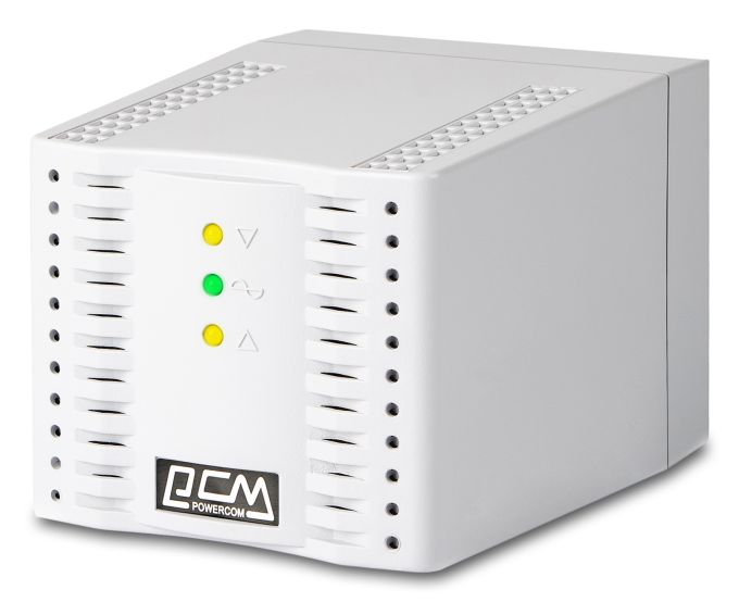 Стабилизатор напряжения Powercom TCA-1200 White Стабилизатор напряжения Powercom TCA-1200 White